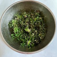 #春日尝鲜#春季尝鲜/蒸荠菜的做法图解2