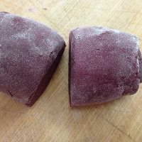 紫薯蔷薇馒头的做法图解7