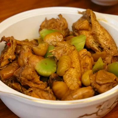 生炒栗子鸡