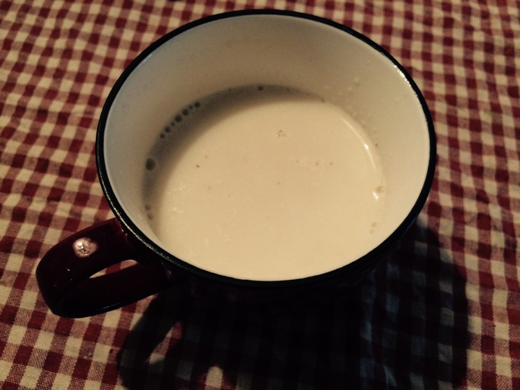 美白丰胸双仁牛奶的做法