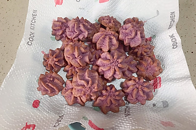 紫薯曲奇饼干