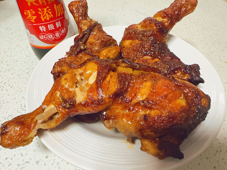 香烤大鸡腿的做法