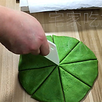 抹茶蛋糕面包卷，茶香云絮裹柔甜，绵密茶香绽舌尖。的做法图解24