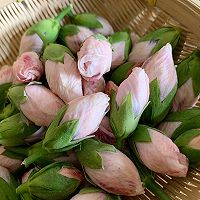 木槿花薄荷炒蛋#夏日消暑，非它莫属#的做法图解1