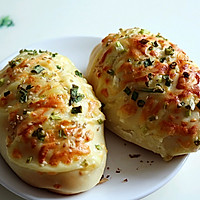 葱香芝士面包+菠萝夹馅儿面包的做法图解8