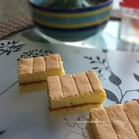 棉花蛋糕（夹心菠萝芒果果酱）的做法图解1