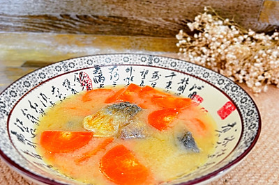 挪威青花鱼味增汤