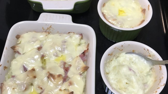 焗油土豆泥的做法