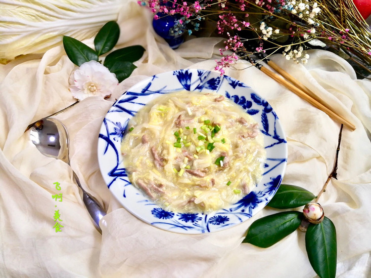 黄芽菜炒肉丝的做法