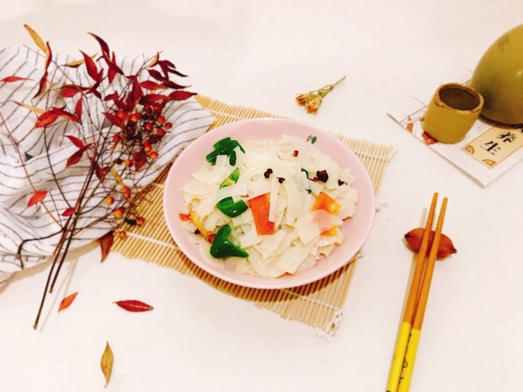 清炒莲菜的做法