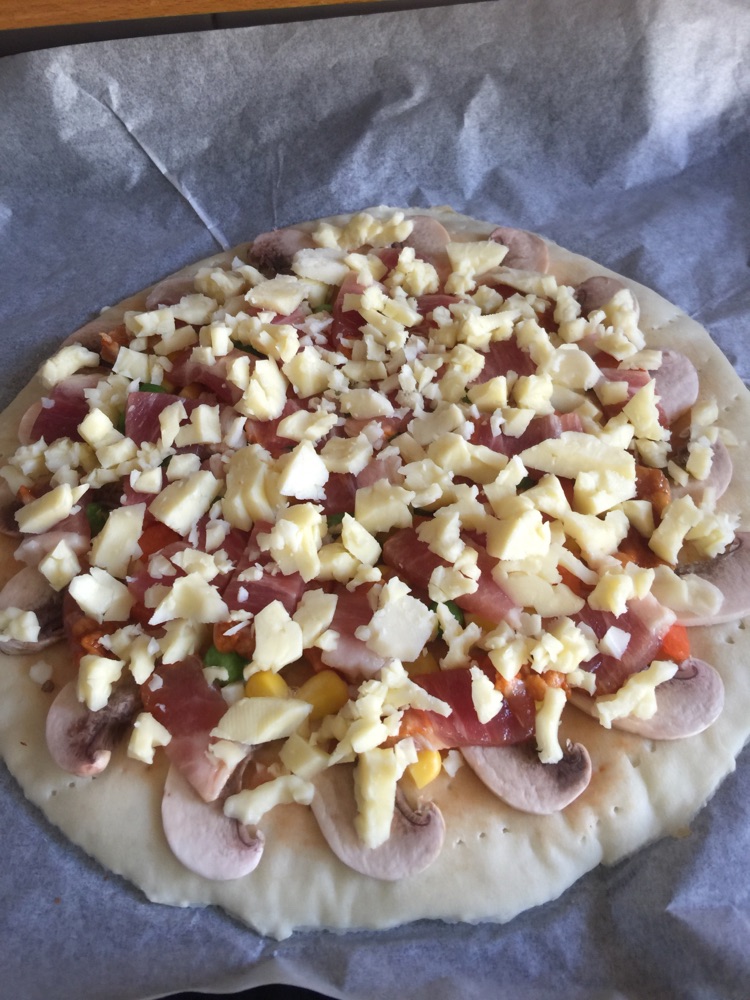 薄底pizza的做法图解2