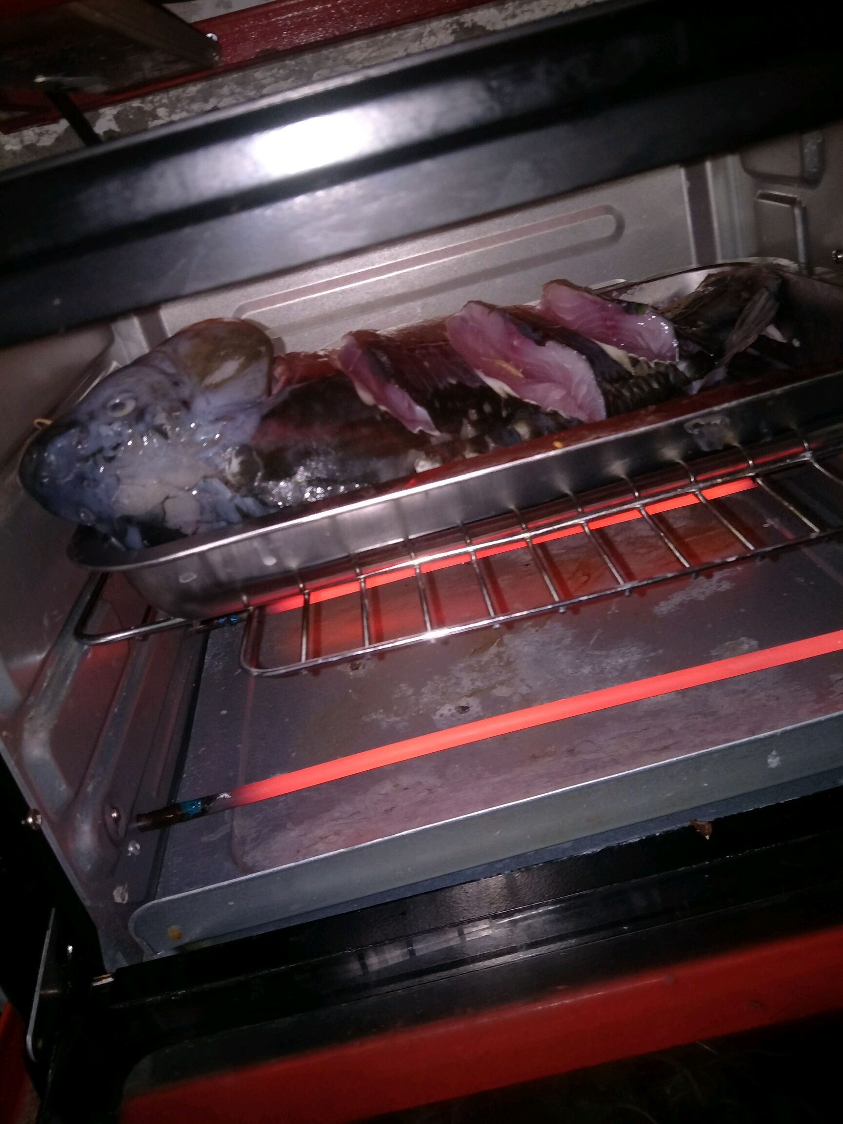 教你如何在家用烤箱做烤鱼 - 野人部落