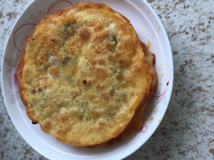 牛肉味葱油饼的做法图解7