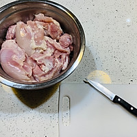 香辣鸡腿堡的做法图解1