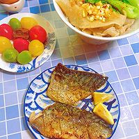#秋天的第一条挪威青花鱼#轩的不重样早餐1257的做法图解10
