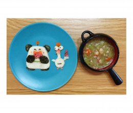 【一马妈妈辅食】吃西瓜的bobo&toto、丝瓜甜虾汤的做法
