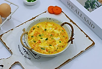 蛋黄虾仁豆腐煲（辅食）的做法