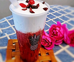 芝士奶盖莓莓莓的做法
