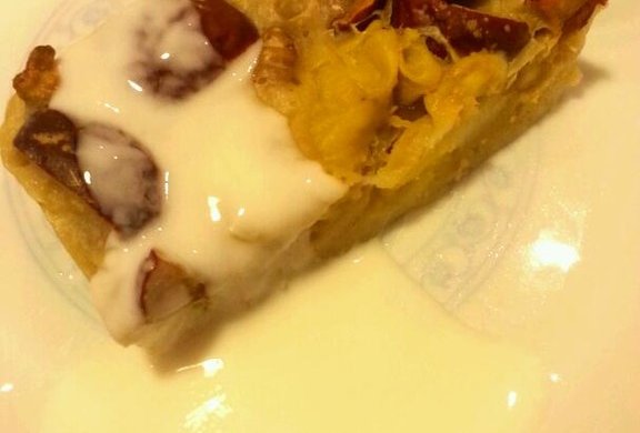 香蕉红枣核桃糕