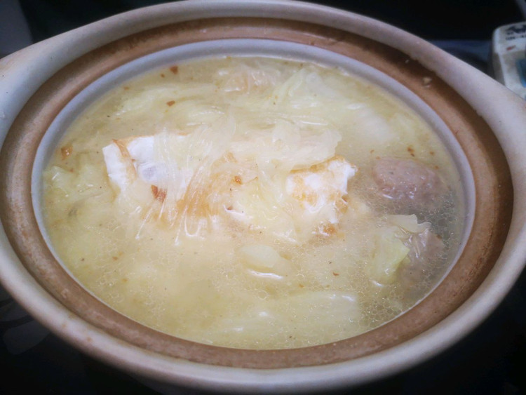 白菜粉条汤的做法