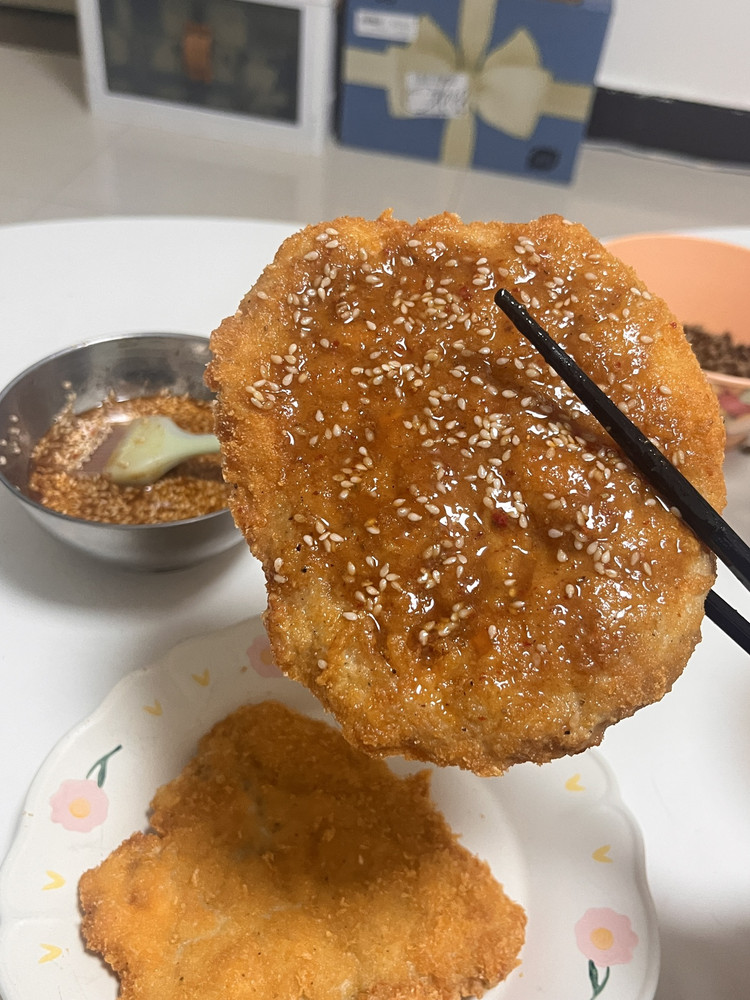 「童年杀」小学门口最爱的炸面排！的做法