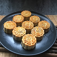新尝（广式紫芋蛋蛋月饼）的做法图解15