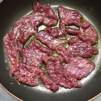 青瓜红椒丝炒牛肉的做法图解4