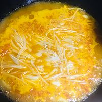 #舌尖上的端午#美味的金针菇番茄肥牛汤的做法图解8