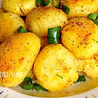 香煎椒盐小土豆的做法图解10
