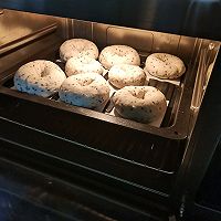 黑芝麻贝果 低糖无油更健康的做法图解8