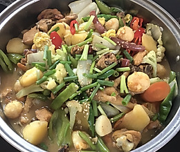 小陈家蔬菜鸡煲的做法