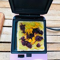 美味低卡早餐脆皮的芝士焗红薯三明治的做法图解5