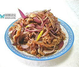 小炒洋葱肥牛的做法