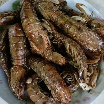 椒盐濑尿虾