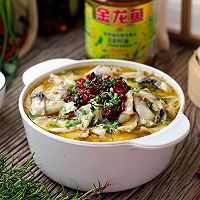 #金龙鱼营养强化维生素A 新派菜油#酸菜鱼的做法图解15