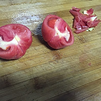 番茄鸡蛋炒金针菇的做法图解2
