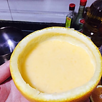 橘子蒸蛋的做法图解2