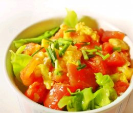 西红柿打卤（嫩、滑、鲜、香的小方法）舔碗的做法～哈！的做法