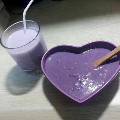 紫薯燕麦牛奶羹（减肥美容）