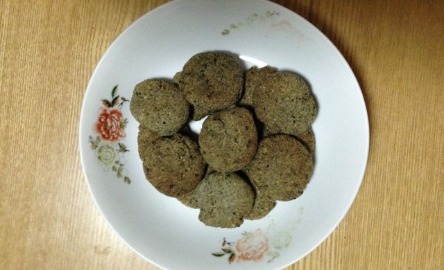黑芝麻饼干