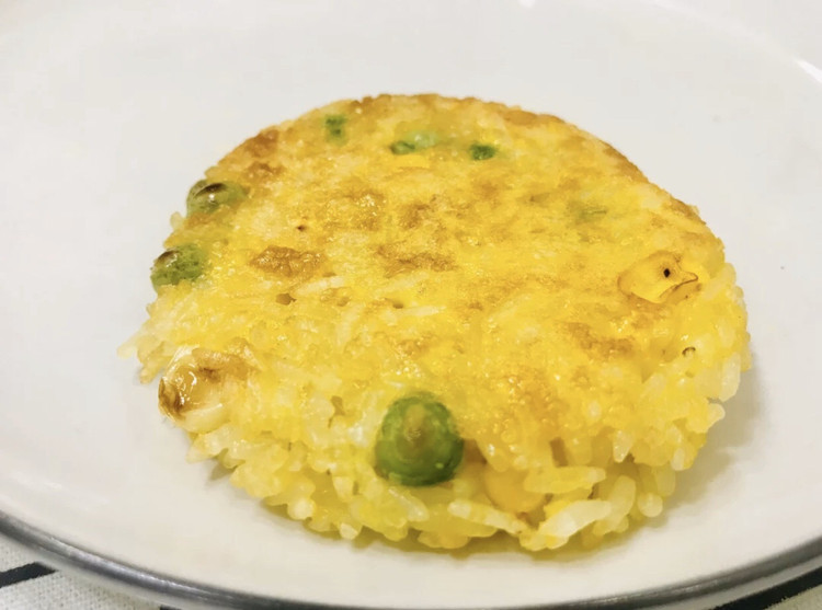 新花样~杂蔬鸡蛋米饭饼的做法