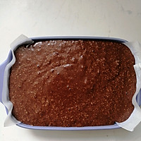 减脂者也能享受的超低脂饱腹可可香蕉燕麦布朗尼的做法图解8