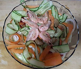健康减肥之五彩蔬菜沙拉的做法