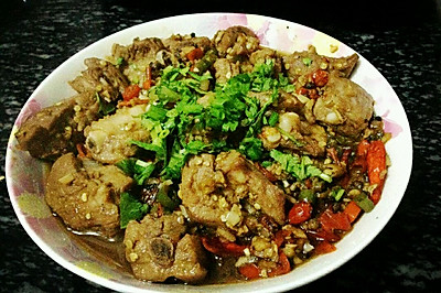 蒜香辣排骨