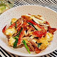 #米饭最强CP#葱姜炒梭子蟹的做法图解9