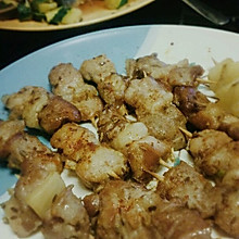 烤羊肉串 家庭小烤箱制作