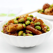 黄青豆焖猪蹄#8分钟搞定你的菜#