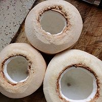 椰子鸡汤（附椰子冻做法）的做法图解4