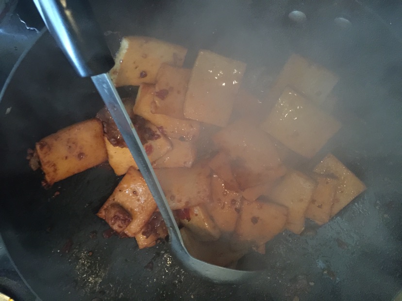 干锅千叶豆腐的做法图解4