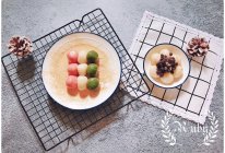 日式传统甜品：日式団子& 三色花見団子的做法
